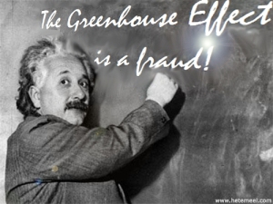 Einstein: Greenhouse Effect is a Fraud